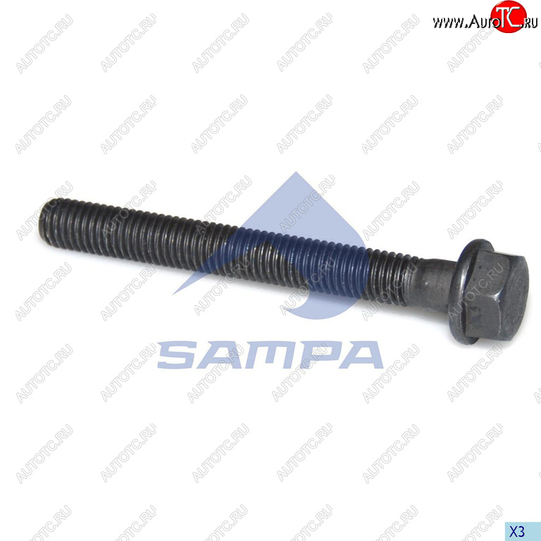 156 р. Болт MERCEDES (дв.OM401-449) коллектора выпускного (M10x1.5x85) SAMPA SAMPA 100.003  с доставкой в г. Керчь