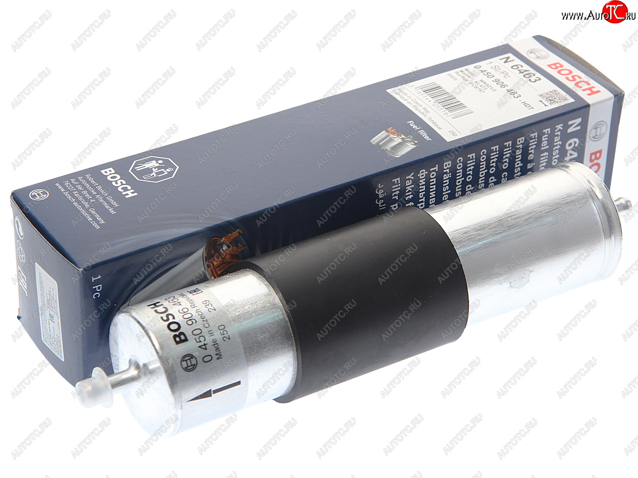 2 279 р. Фильтр топливный BMW X5 (E53) (TDI) BOSCH BOSCH 0450906463  с доставкой в г. Керчь