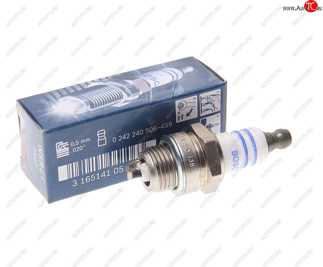 194 р. Свеча зажигания BOSCH WSR6F BOSCH 0242240506  с доставкой в г. Керчь