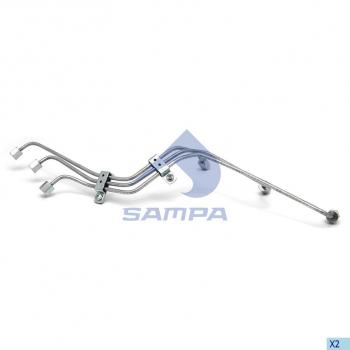 Трубка топливная DAF высокого давления (4-6цилиндр) SAMPA SAMPA 050.639