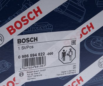 3 299 р. Датчик АБС PEUGEOT 407 (07-) колеса переднего левогоправого BOSCH BOSCH 0986594522  с доставкой в г. Керчь. Увеличить фотографию 4