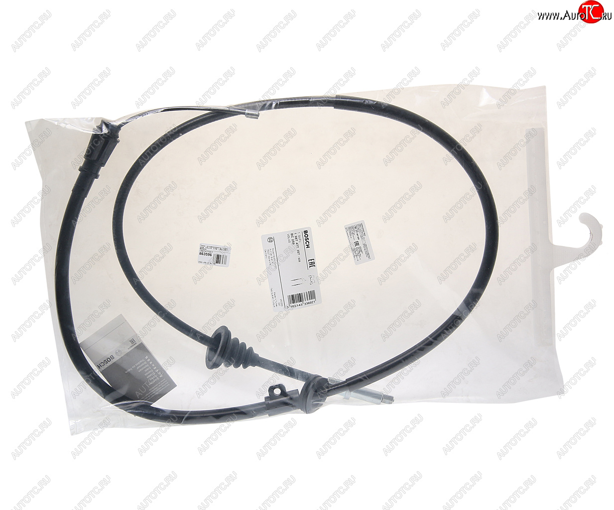 2 299 р. Трос стояночного тормоза VOLVO V70 (95-00) BOSCH BOSCH 1987477357  с доставкой в г. Керчь