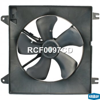 2 679 р. Вентилятор CHEVROLET Lacetti (1.4) охлаждения электрический в сборе KRAUF KRAUF rcf0097cd  с доставкой в г. Керчь. Увеличить фотографию 3