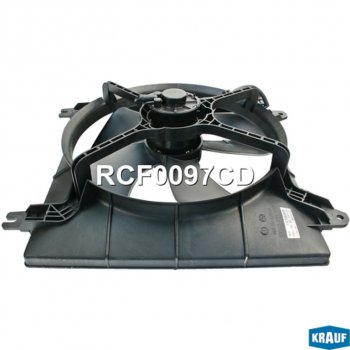 2 679 р. Вентилятор CHEVROLET Lacetti (1.4) охлаждения электрический в сборе KRAUF KRAUF rcf0097cd  с доставкой в г. Керчь. Увеличить фотографию 4