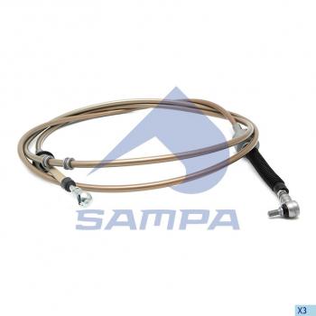 Трос RENAULT переключения КПП SAMPA SAMPA 076.053