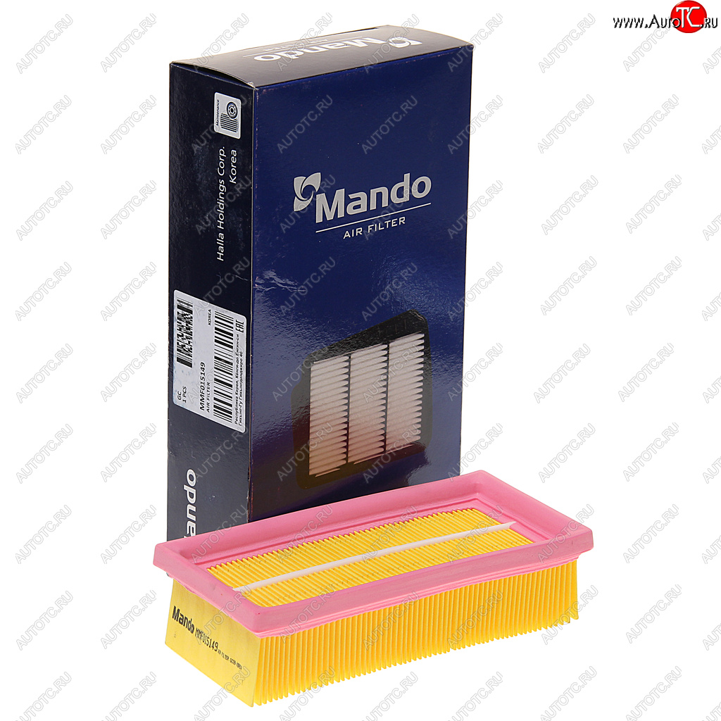 329 р. Фильтр воздушный VW Golf 2,Jetta 2 (1.6/1.8) MANDO MANDO mmf015149 MANDO mmf015149  с доставкой в г. Керчь