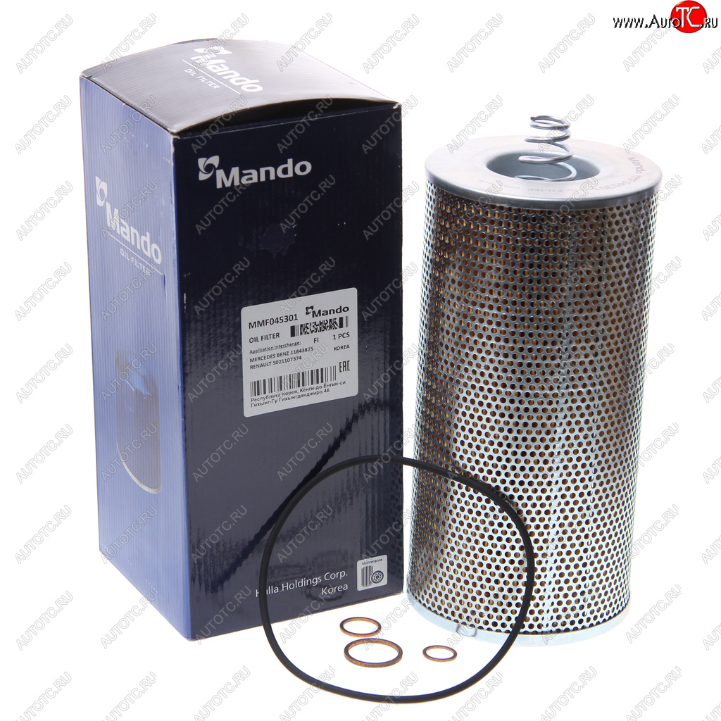 939 р. Фильтр масляный MERCEDES (дв.OM421,422,402,403) MAN M90 MANDO MANDO mmf045301  с доставкой в г. Керчь