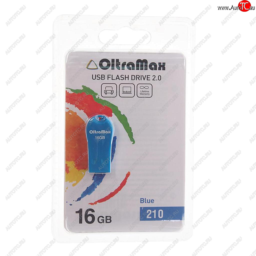 379 р. Карта памяти USB 16GB OLTRAMAX OLTRAMAX om-16gb-210-blue  с доставкой в г. Керчь