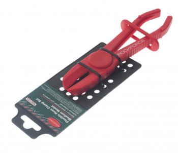 Зажим с фиксатором 190мм для шлангов с держателем ROCKFORCE ROCKFORCE rf-903g12b