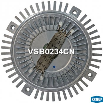 3 399 р. Вискомуфта VW Passat (97-05) AUDI A4 (95-07) SKODA Superb (01-08) привода вентилятора KRAUF KRAUF vsb0234cn  с доставкой в г. Керчь. Увеличить фотографию 1