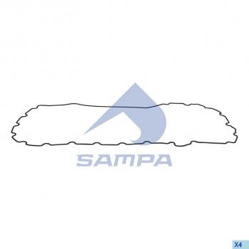 1 129 р. Прокладка VOLVO FH крышки двигателя боковой SAMPA SAMPA 035.361  с доставкой в г. Керчь. Увеличить фотографию 1