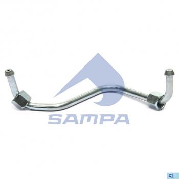 Трубка топливная MAN высокого давления (4 цилиндр) SAMPA SAMPA 026.312