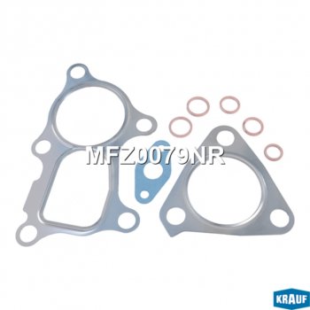 689 р. Прокладка MITSUBISHI L200 (08-) турбокомпрессора (комплект) KRAUF KRAUF mfz0079nr KRAUF mfz0079nr  с доставкой в г. Керчь. Увеличить фотографию 1