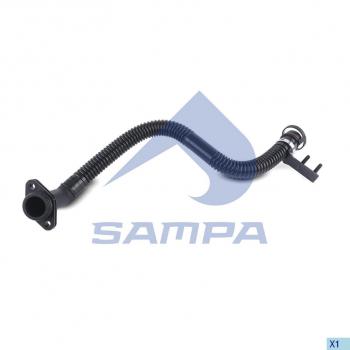 2 349 р. Патрубок RENAULT маслозаливной SAMPA SAMPA 076.117  с доставкой в г. Керчь. Увеличить фотографию 1