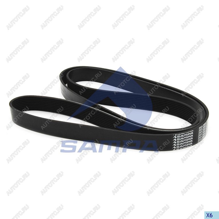 1 749 р. Ремень приводной поликлиновой 9PK2338 КАМАЗ-5490 MERCEDES SAMPA SAMPA 203.395-01  с доставкой в г. Керчь