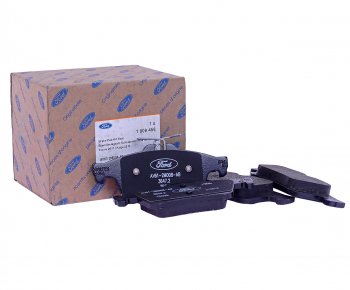 9 549 р. Колодки тормозные FORD Focus (11-) задние (4шт.) OE FORD 1809458  с доставкой в г. Керчь. Увеличить фотографию 1