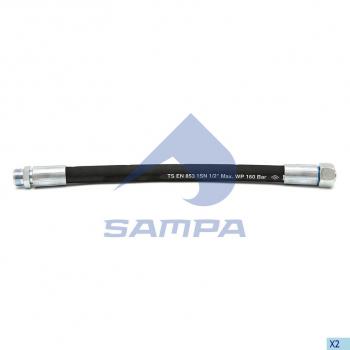 1 639 р. Шланг МАN ГУРа SAMPA SAMPA 024.179  с доставкой в г. Керчь. Увеличить фотографию 1