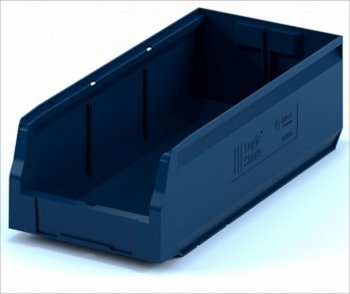 759 р. Лоток складской 500х300х200мм синий IPLAST IPLAST ip-272208  с доставкой в г. Керчь. Увеличить фотографию 3