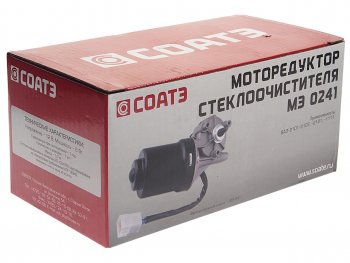 2 169 р. Мотор-редуктор стеклоочистителя ВАЗ-2101-2107,2121 СОАТЭ СОАТЭ мэ 0241  с доставкой в г. Керчь. Увеличить фотографию 3