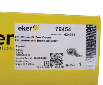 3 799 р. Рычаг тормоза регулировочный RENAULT Premium,Magnum задний правый EKER EKER 79454  с доставкой в г. Керчь. Увеличить фотографию 5