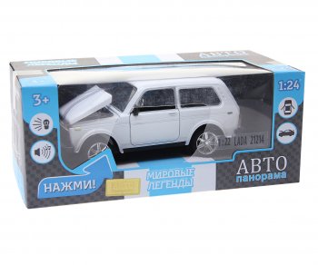 3 099 р. Модель автомобиля ЛАДА-21214 металлическая (1:24) АВТОПАНОРАМА АВТОПАНОРАМА jb1200152jb1200151 АВТОПАНОРАМА jb1200152jb1200151  с доставкой в г. Керчь. Увеличить фотографию 1