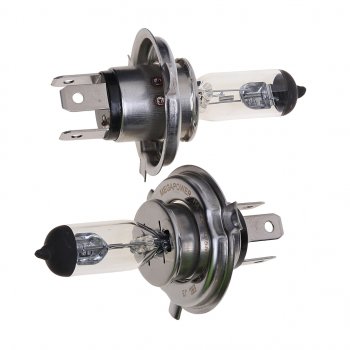 329 р. Лампа 12V H4 6055W P43t бокс (2шт.) Standart MEGAPOWER MEGAPOWER 370-33-022  с доставкой в г. Керчь. Увеличить фотографию 1