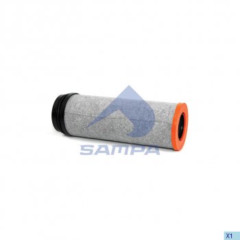 2 099 р. Фильтр воздушный MAN TGA (00-),TGS,TGX (07-) внутренний SAMPA SAMPA 022.341-01  с доставкой в г. Керчь. Увеличить фотографию 1