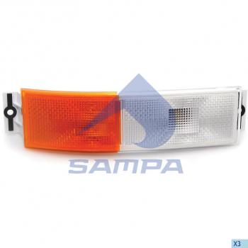 1 699 р. Указатель поворота SCANIA 113 левыйправый SAMPA SAMPA 042.076  с доставкой в г. Керчь. Увеличить фотографию 1