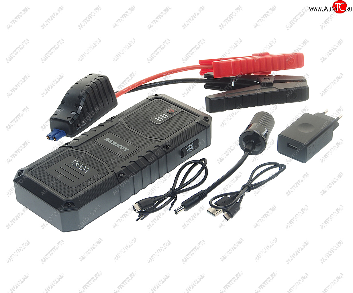 20 399 р. Устройство пусковое 12V 1300A 20800мАч пыле-влагозащита IP66 (power bank) BERKUT BERKUT jsl-25000  с доставкой в г. Керчь