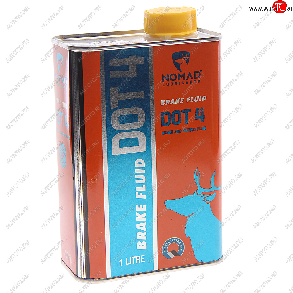 1 139 р. Жидкость тормозная DOT-4 1л NOMAD NOMAD 6290360905327  с доставкой в г. Керчь