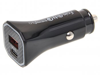 Устройство зарядное в прикуриватель 1USB + 1 Type C 12V FAISON FAISON a11 black FAISON a11 black