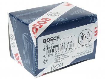 16 999 р. Датчик давления IVECO топлива BOSCH BOSCH 0281006165 BOSCH 0281006165  с доставкой в г. Керчь. Увеличить фотографию 3