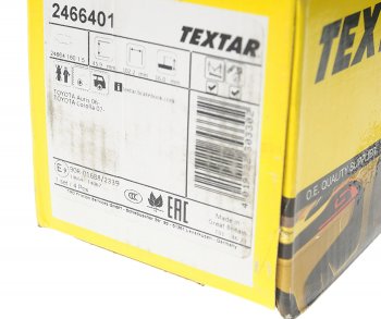 3 099 р. Колодки тормозные задние (4шт.) TEXTAR Toyota Auris E150 хэтчбэк 5 дв. дорестайлинг (2006-2010)  с доставкой в г. Керчь. Увеличить фотографию 3