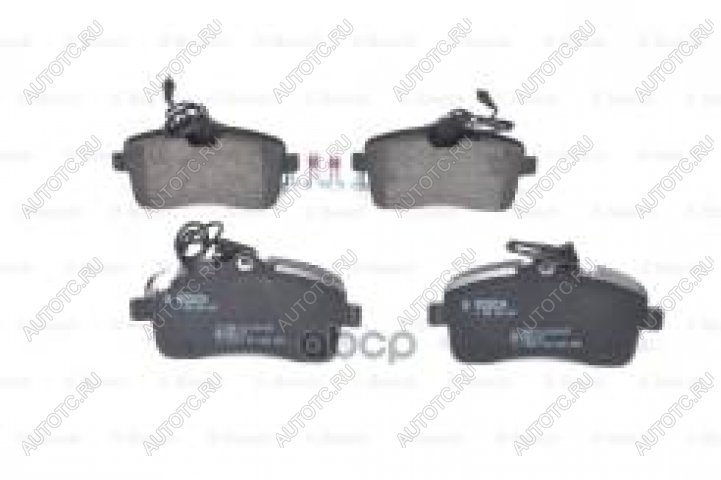 4 299 р. Колодки тормозные передние (4шт.) BOSCH Peugeot 407 седан (2004-2010)  с доставкой в г. Керчь