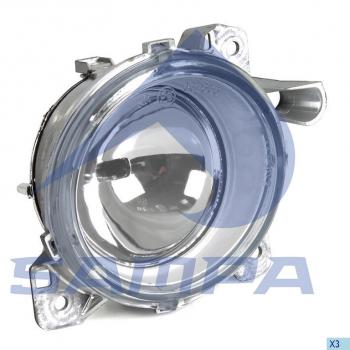 2 199 р. Фара SCANIA 4,P,G,R,T series дальнего света правая внутренняя SAMPA SAMPA 042.073  с доставкой в г. Керчь. Увеличить фотографию 1
