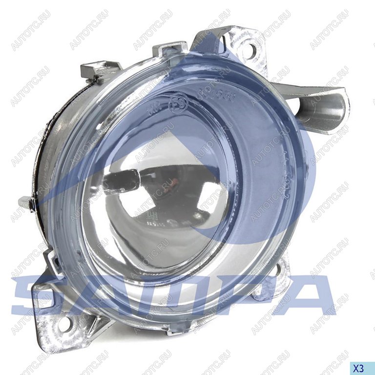 2 199 р. Фара SCANIA 4,P,G,R,T series дальнего света правая внутренняя SAMPA SAMPA 042.073  с доставкой в г. Керчь