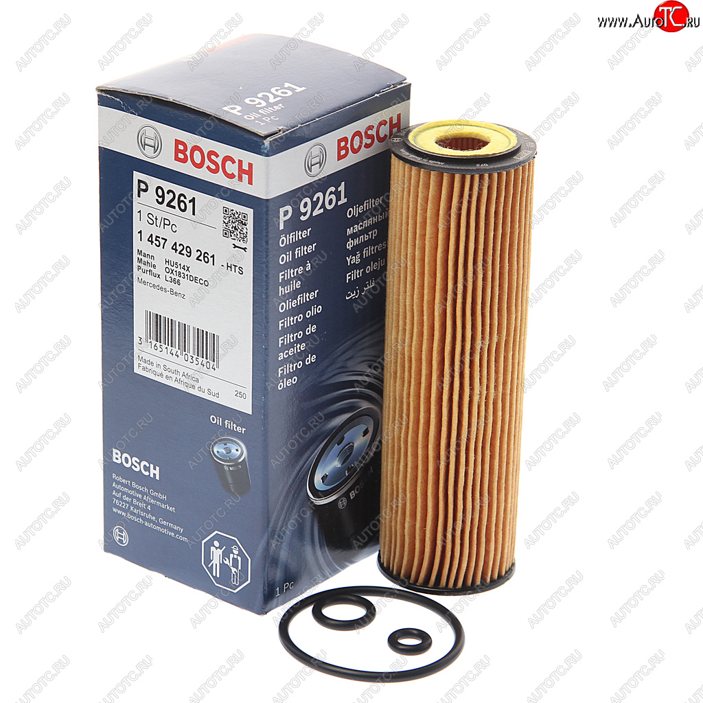 569 р. Фильтр масляный MERCEDES C (W203,W204),E (W211,W212),Sprinter BOSCH BOSCH 1457429261 BOSCH 1457429261  с доставкой в г. Керчь