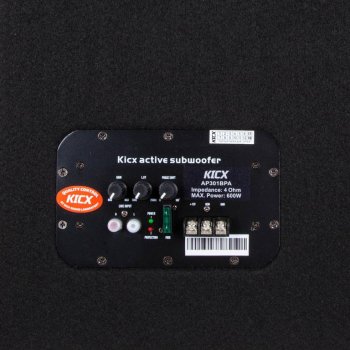 16 999 р. Сабвуфер корпусной активный 12 (30см) 350Вт KICX KICX ap301bpa  с доставкой в г. Керчь. Увеличить фотографию 5