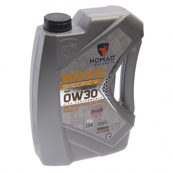5 349 р. Масло моторное NOVO Specific V A5B5 0W30 синт.4л NOMAD NOMAD 6290360905839  с доставкой в г. Керчь. Увеличить фотографию 1