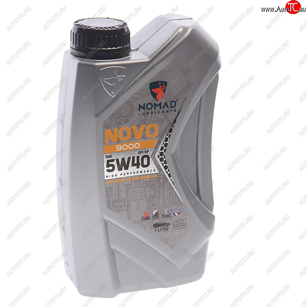 989 р. Масло моторное NOVO 9000 SP 5W40 синт.1л NOMAD NOMAD 680332116251  с доставкой в г. Керчь