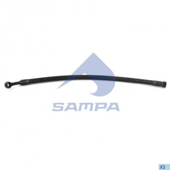 2 499 р. Шланг SCANIA 2,3,4,P,G,R,T series ГУРа SAMPA SAMPA 042.035  с доставкой в г. Керчь. Увеличить фотографию 1