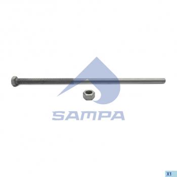 1 039 р. Болт M16x410 седельного устройства регулировочный SAMPA SAMPA 092.749  с доставкой в г. Керчь. Увеличить фотографию 1