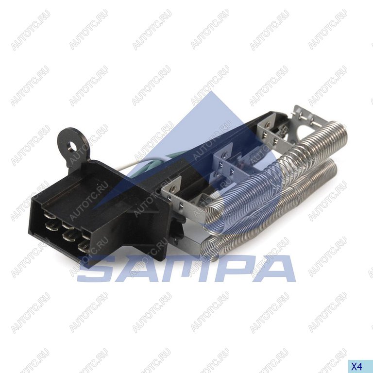 969 р. Резистор SCANIA 4 series отопителя SAMPA SAMPA 042.207  с доставкой в г. Керчь