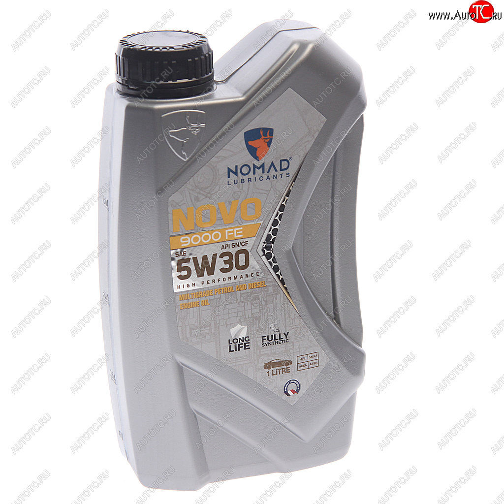 999 р. Масло моторное NOVO 9000 FE 5W30 синт.1л NOMAD NOMAD 6290360905815  с доставкой в г. Керчь