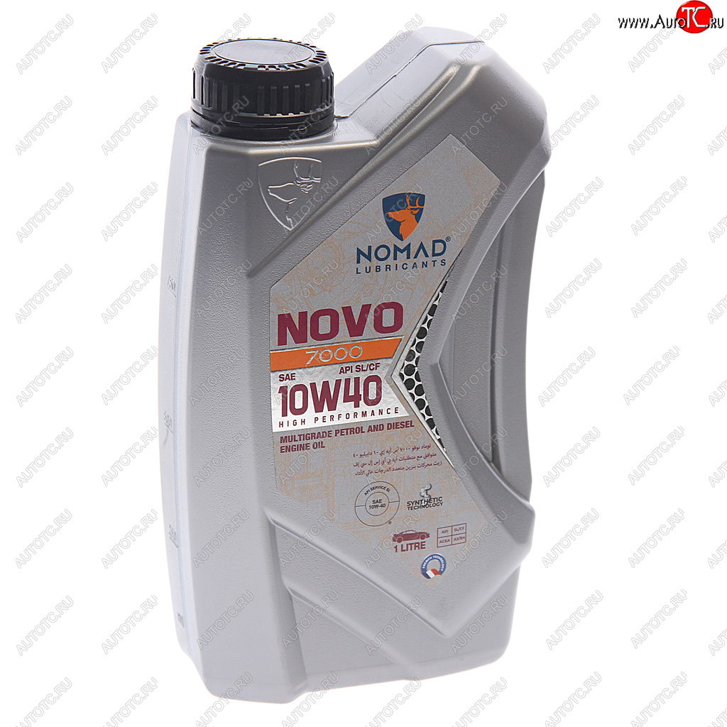 829 р. Масло моторное NOVO 7000 SLCF 10W40 псинт.1л NOMAD NOMAD 6297001279540  с доставкой в г. Керчь