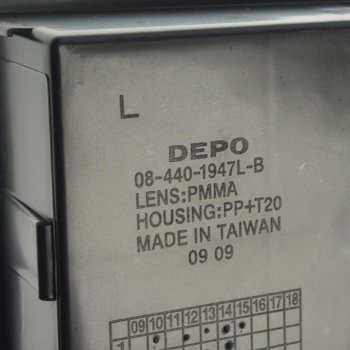 3 499 р. Фонарь задний MERCEDES левый (465х130мм) АМР разъем сзади DEPO DEPO 4401947lwe  с доставкой в г. Керчь. Увеличить фотографию 3