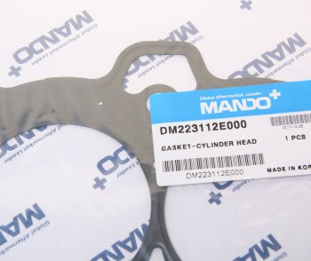 2 579 р. Прокладка головки блока HYUNDAI i40 (11-) (2.0),Elantra (13-) (1.8) (M) MANDO MANDO dm223112e000  с доставкой в г. Керчь. Увеличить фотографию 2