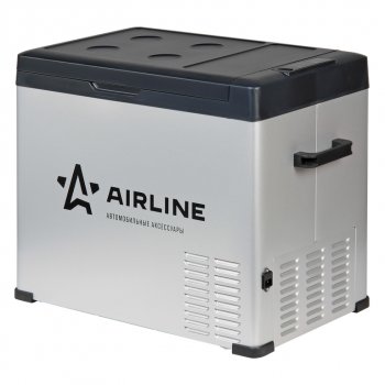 30 599 р. Автохолодильник 50л 65х36х49см компрессорный 12-24V 60W металл,пластик 17.29кг AIRLINE AIRLINE acfk003 AIRLINE acfk003  с доставкой в г. Керчь. Увеличить фотографию 3