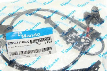 1 339 р. Датчик АБС HYUNDAI Solaris колеса переднего правого MANDO MANDO ex956711r000  с доставкой в г. Керчь. Увеличить фотографию 2