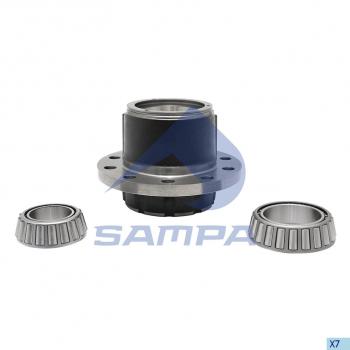 15 499 р. Ступица SAF колеса (с подшипником) SAMPA SAMPA 075.1591  с доставкой в г. Керчь. Увеличить фотографию 1